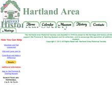 Tablet Screenshot of hartlandareahistory.org